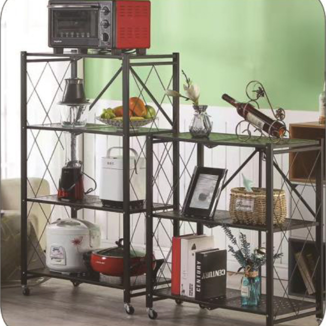 三/四/五层大折叠置物架